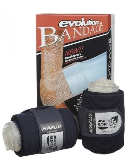 Acavallo bandes de polo combi gel et elastique - Equipement cheval