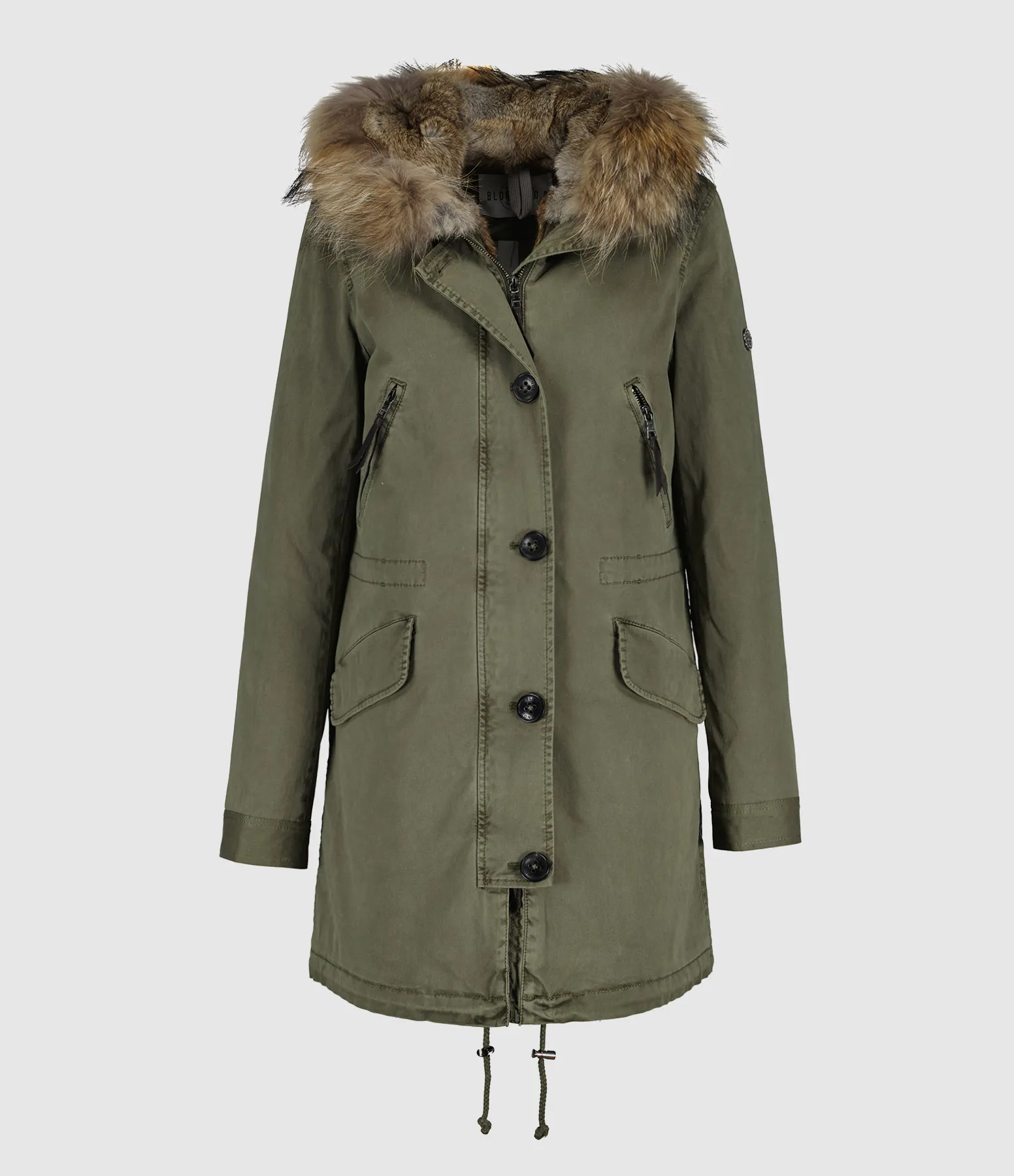 BLONDE No.8 Partager  Parka Aspen 515 Blonde Kaki  