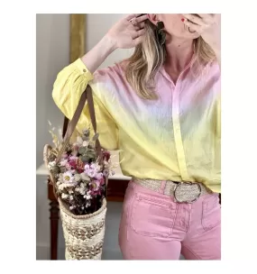 BLOUSE FADED BLOOMING