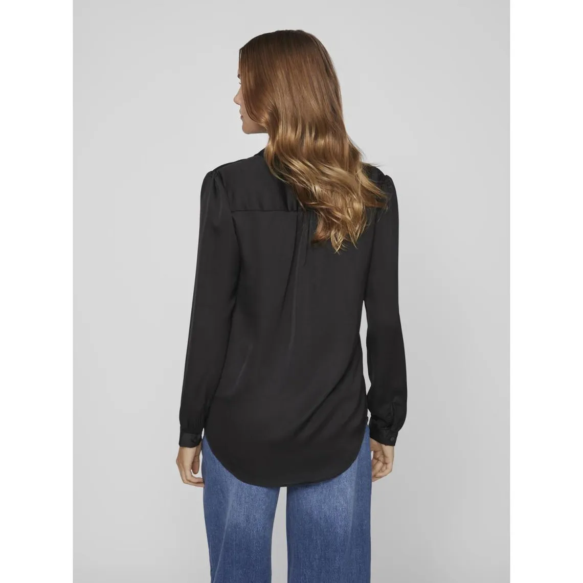 Blouse manches longues noir Nea | 3 Suisses