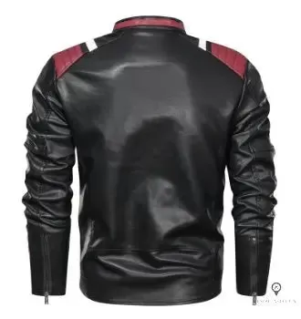 Blouson Aviateur Homme Épaulette Moto