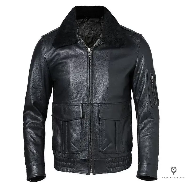 Blouson Pilote Cuir