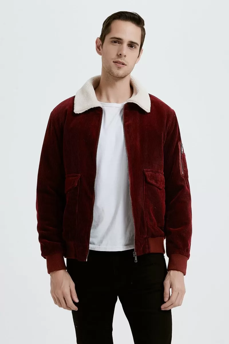 Blouson velours HANS