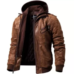 Blouson Veste Steampunk en Cuir