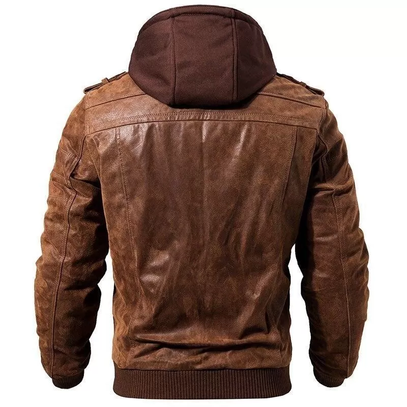 Blouson Veste Steampunk en Cuir