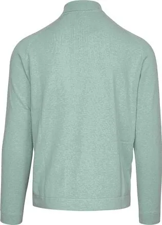 Blue Industry Pull Col Roulé Vert Clair KBIW23-M11-green co