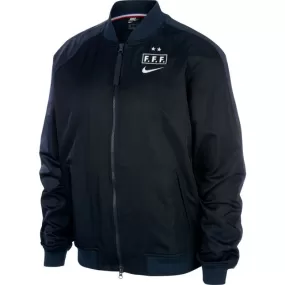 Bomber Nike FFF - Obsidienne foncée/Obsidienne foncée/Blanc