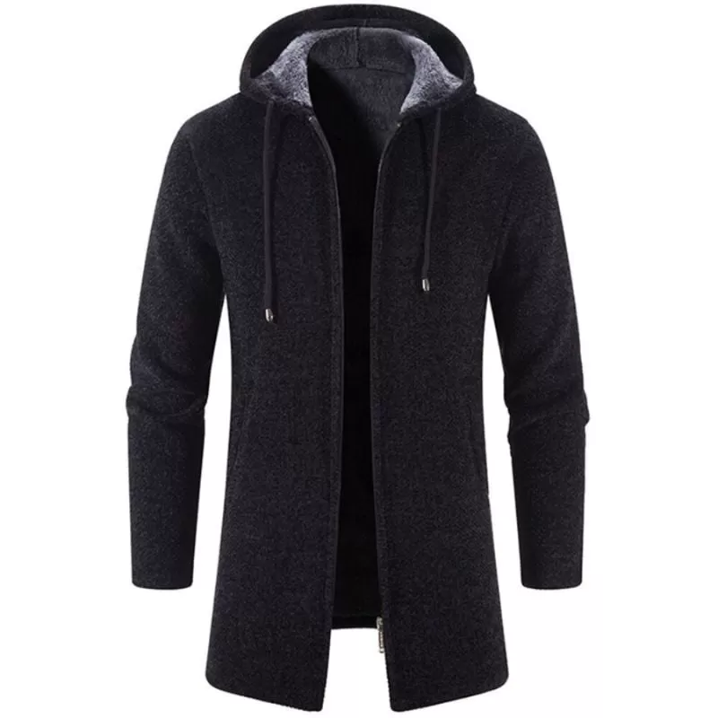 Cardigan à Capuche Homme