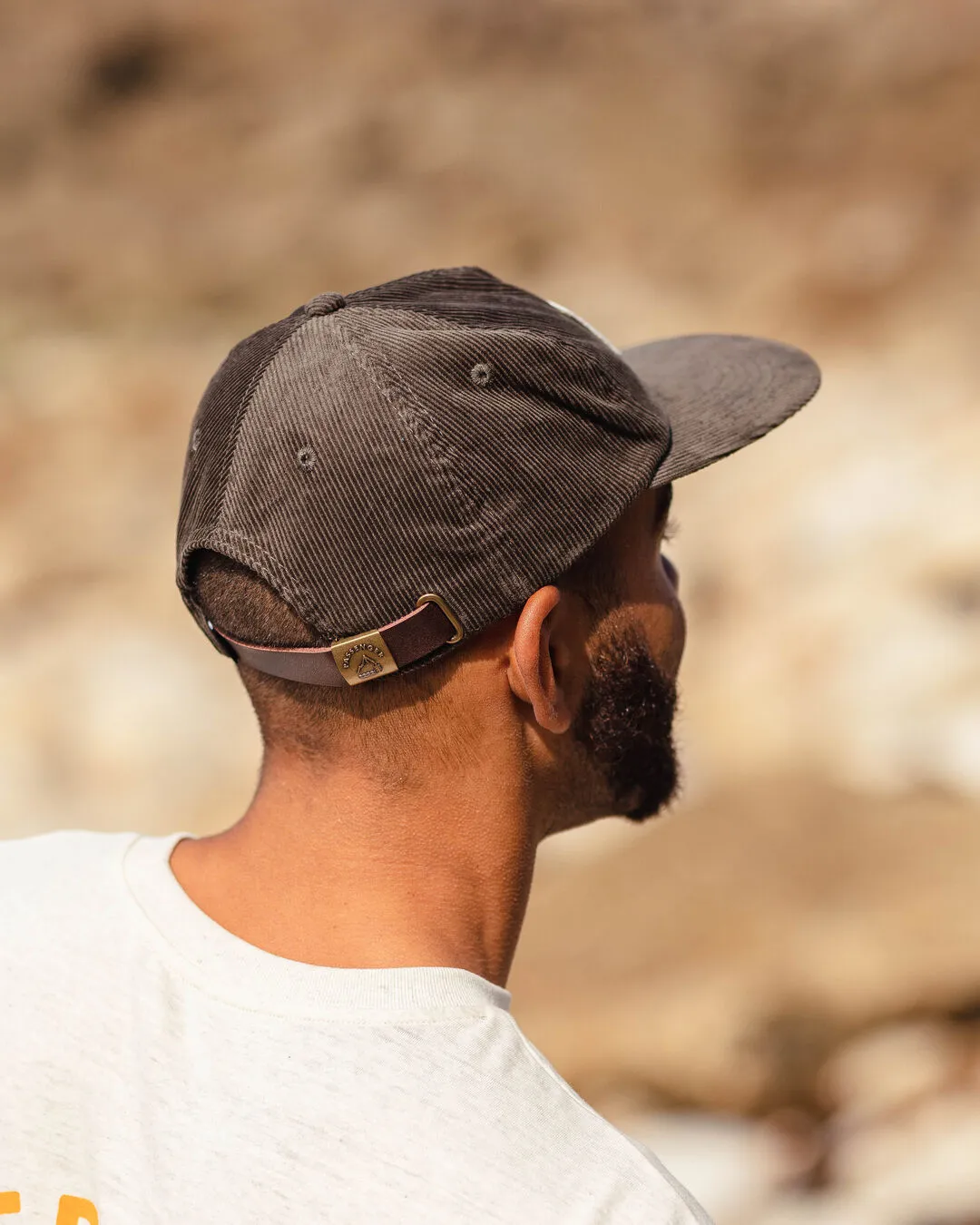 Casquette Fluke en Coton Recyclé à 5 Panneaux - Kaki