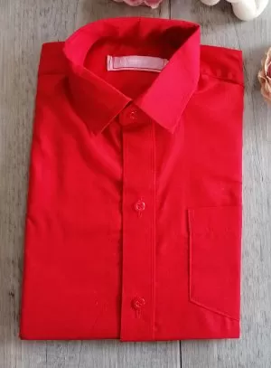 Chemise habillées enfant manches courtes