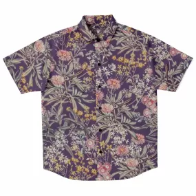 Chemise homme manches courtes - Fleurs