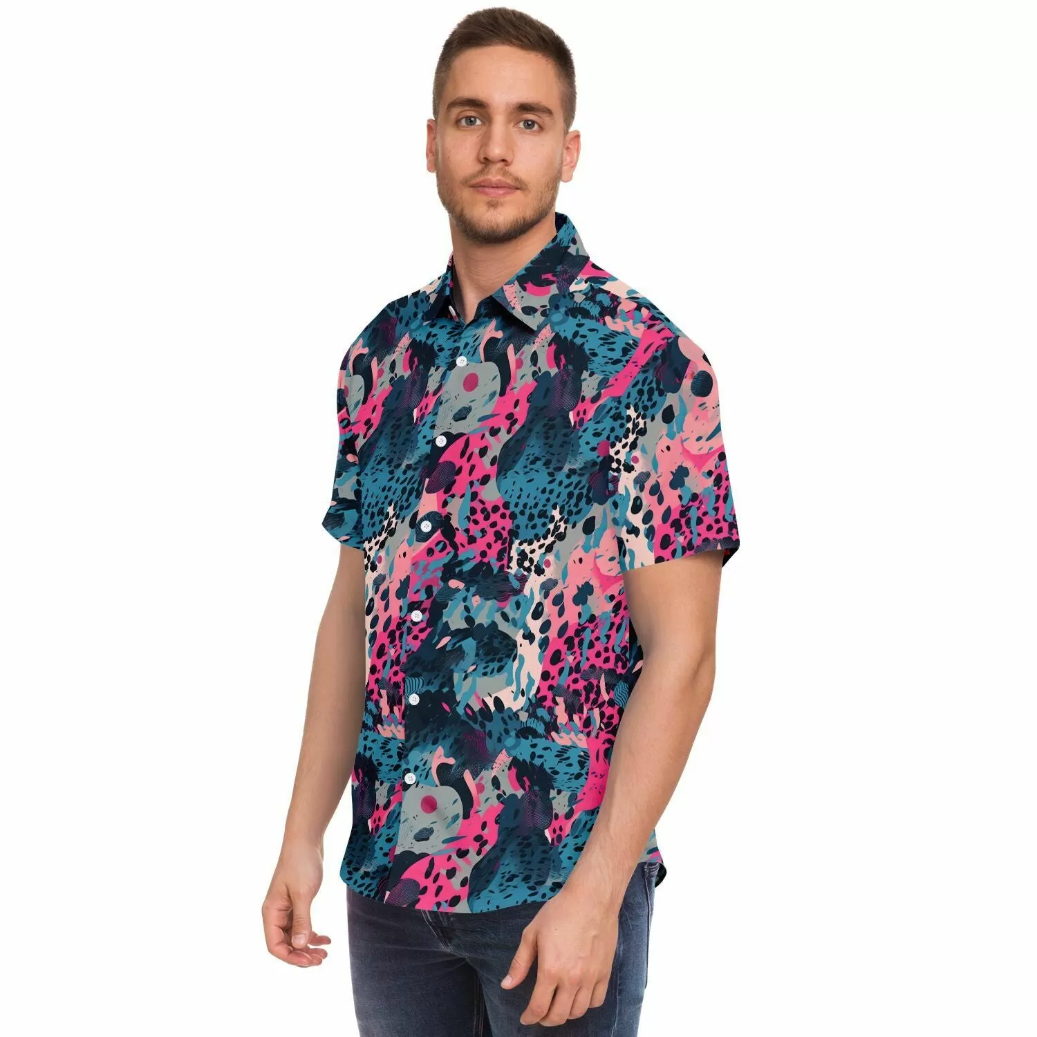 Chemise homme manches courtes