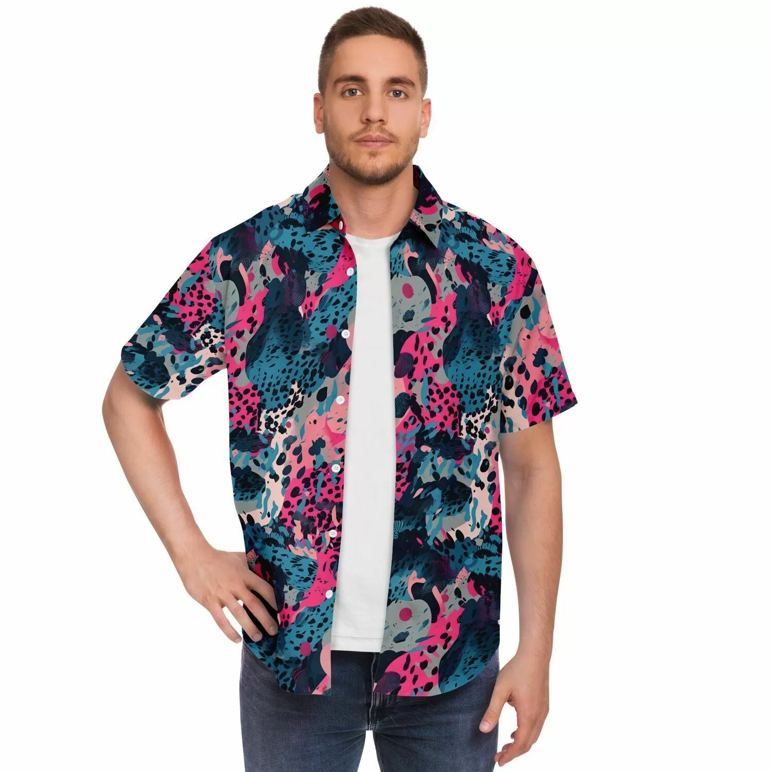 Chemise homme manches courtes