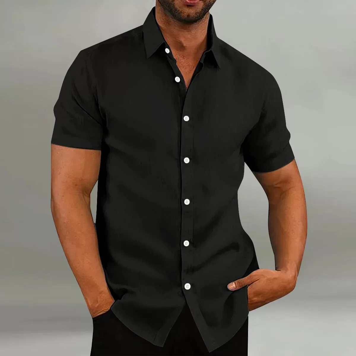 Chemise manches courtes pour homme