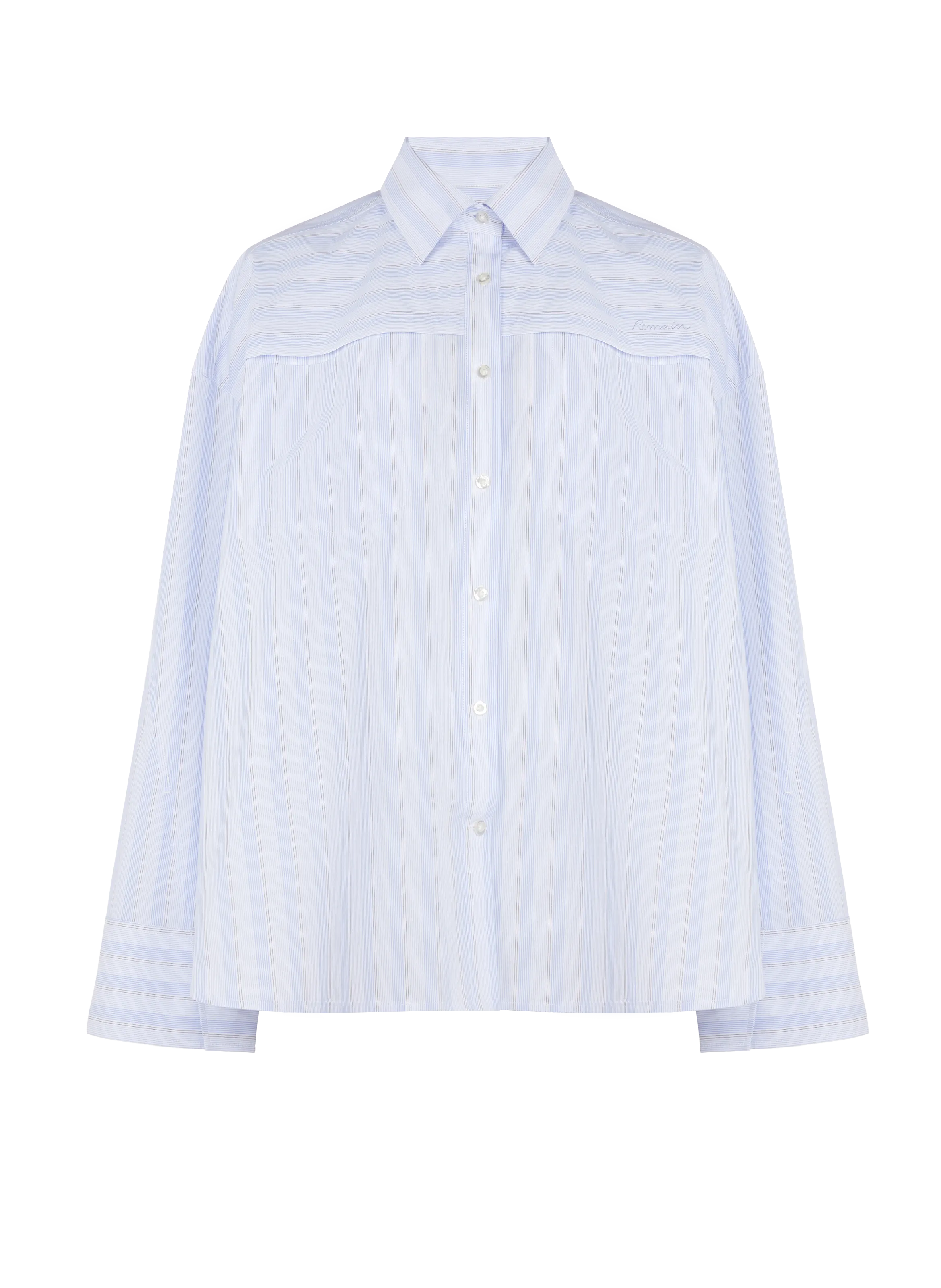 CHEMISE RAYé OVERSIZE - REMAIN pour FEMME | Printemps