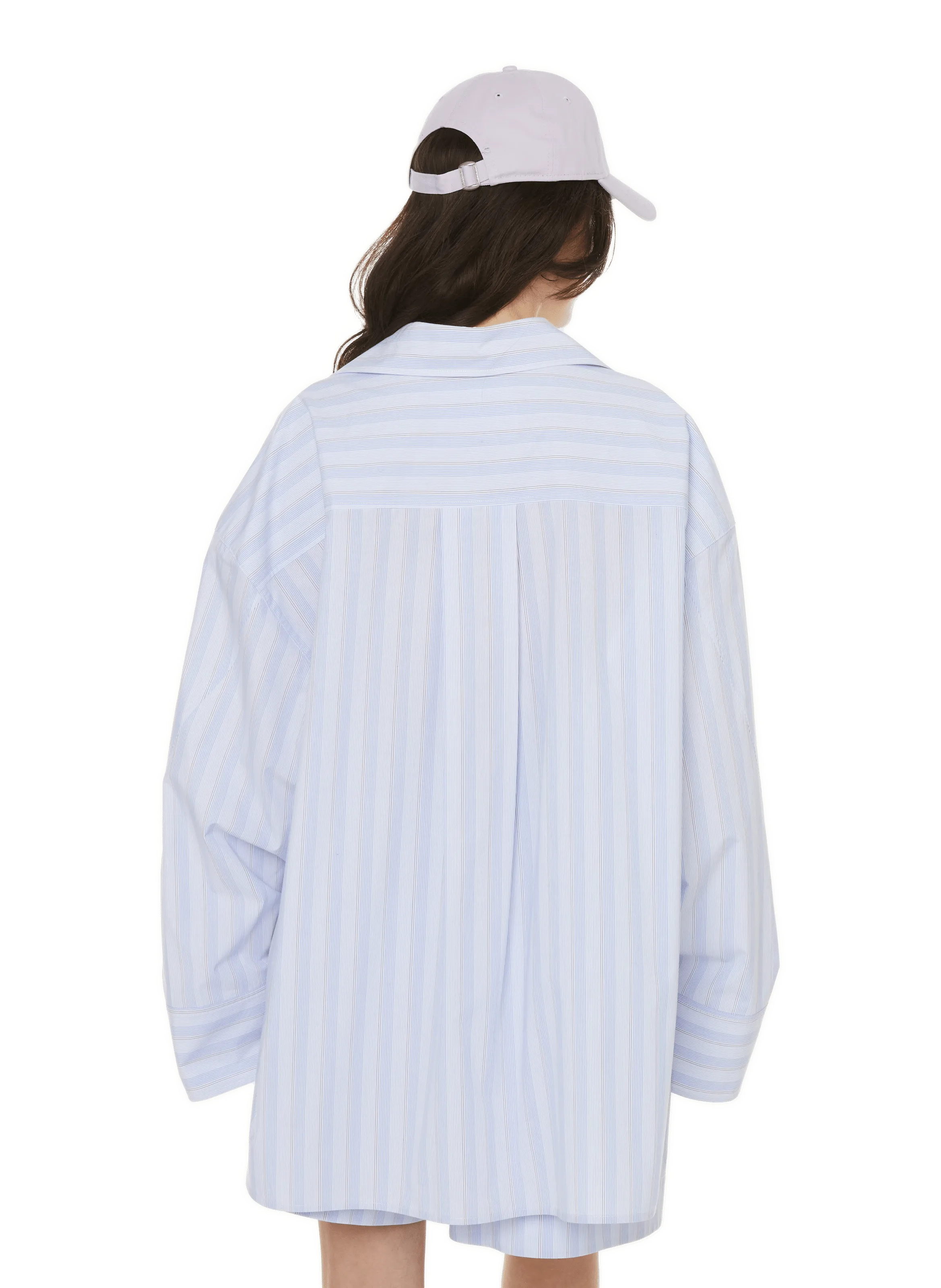 CHEMISE RAYé OVERSIZE - REMAIN pour FEMME | Printemps