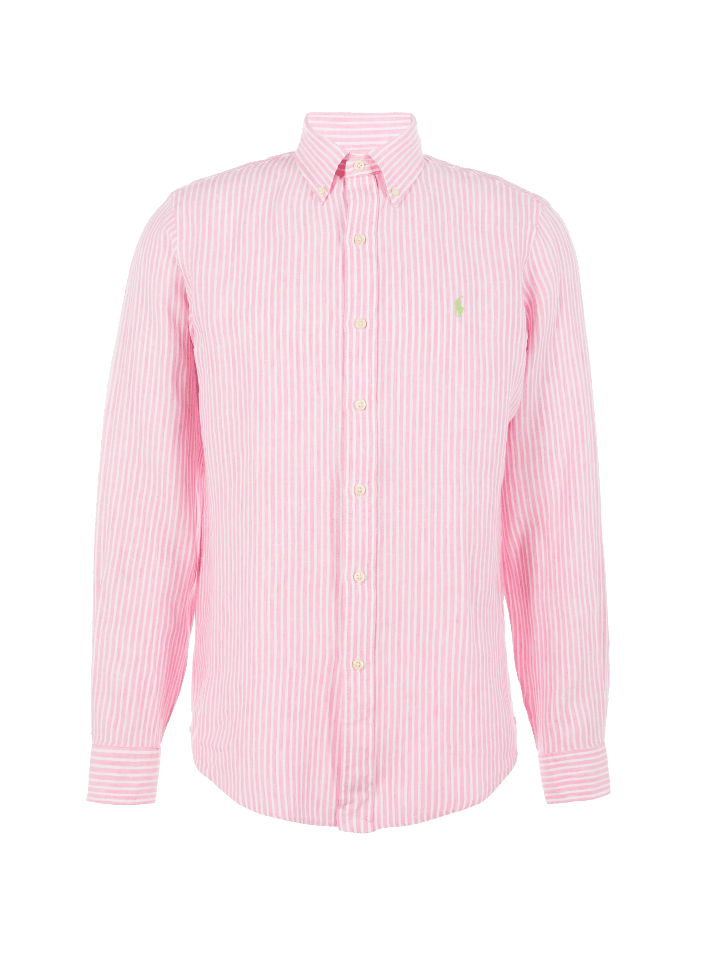 CHEMISE RAYéE EN LIN - POLO RALPH LAUREN pour HOMME | Printemps