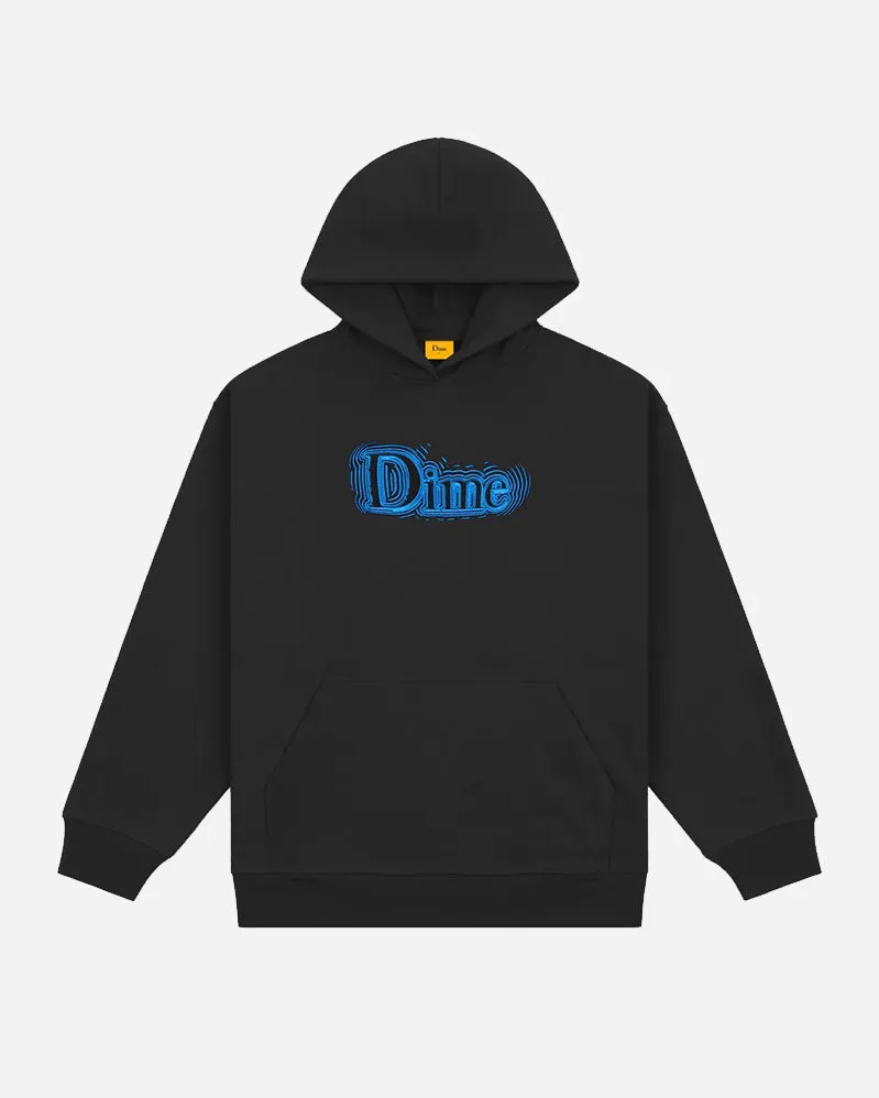 Dime Hoodie - Classic Noize - Black