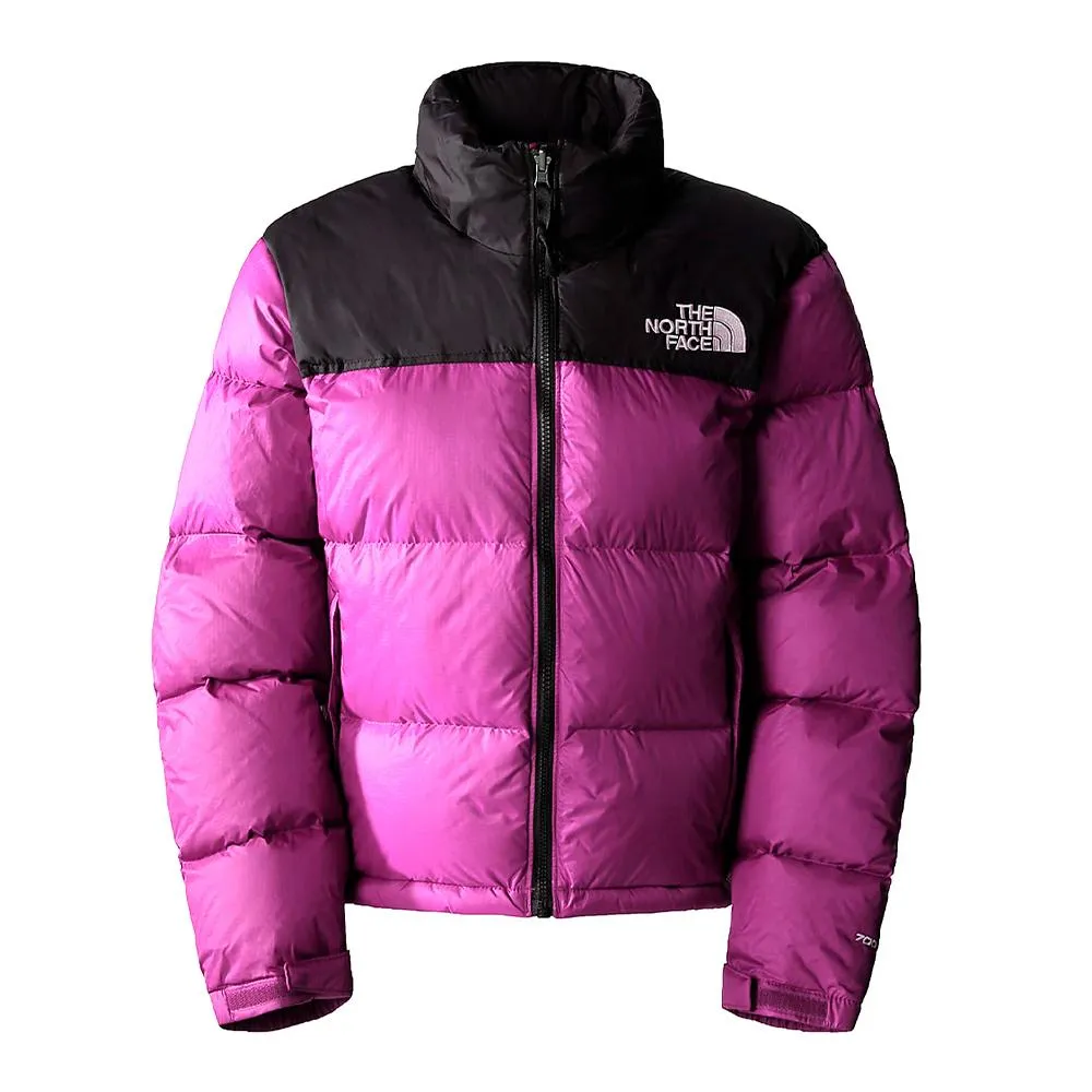 Doudoune Noir/Violet Femme The North Face 96 Retro Nuptse