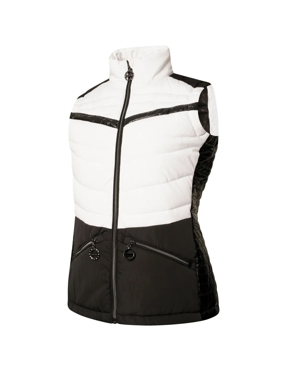 Doudoune sans Manche Femme Dare 2b Burnish II Gilet Black/White