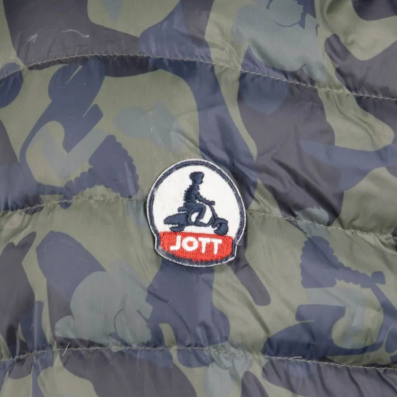 Doudoune à capuche imprimé camouflage Nico Homme JOTT à prix dégriffé 