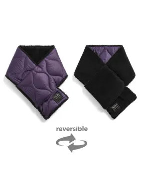 Echarpe MILITARY REVERSIBLE DOWN SCARF SOFT SHELL Dark Purple