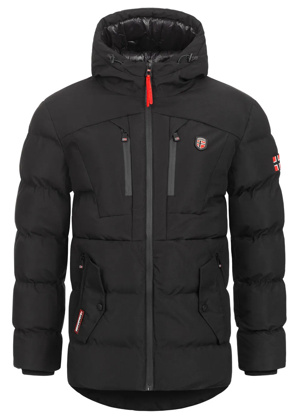 Geographical Norway Cachot Homme - Parka Noir