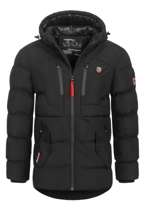 Geographical Norway Cachot Homme - Parka Noir