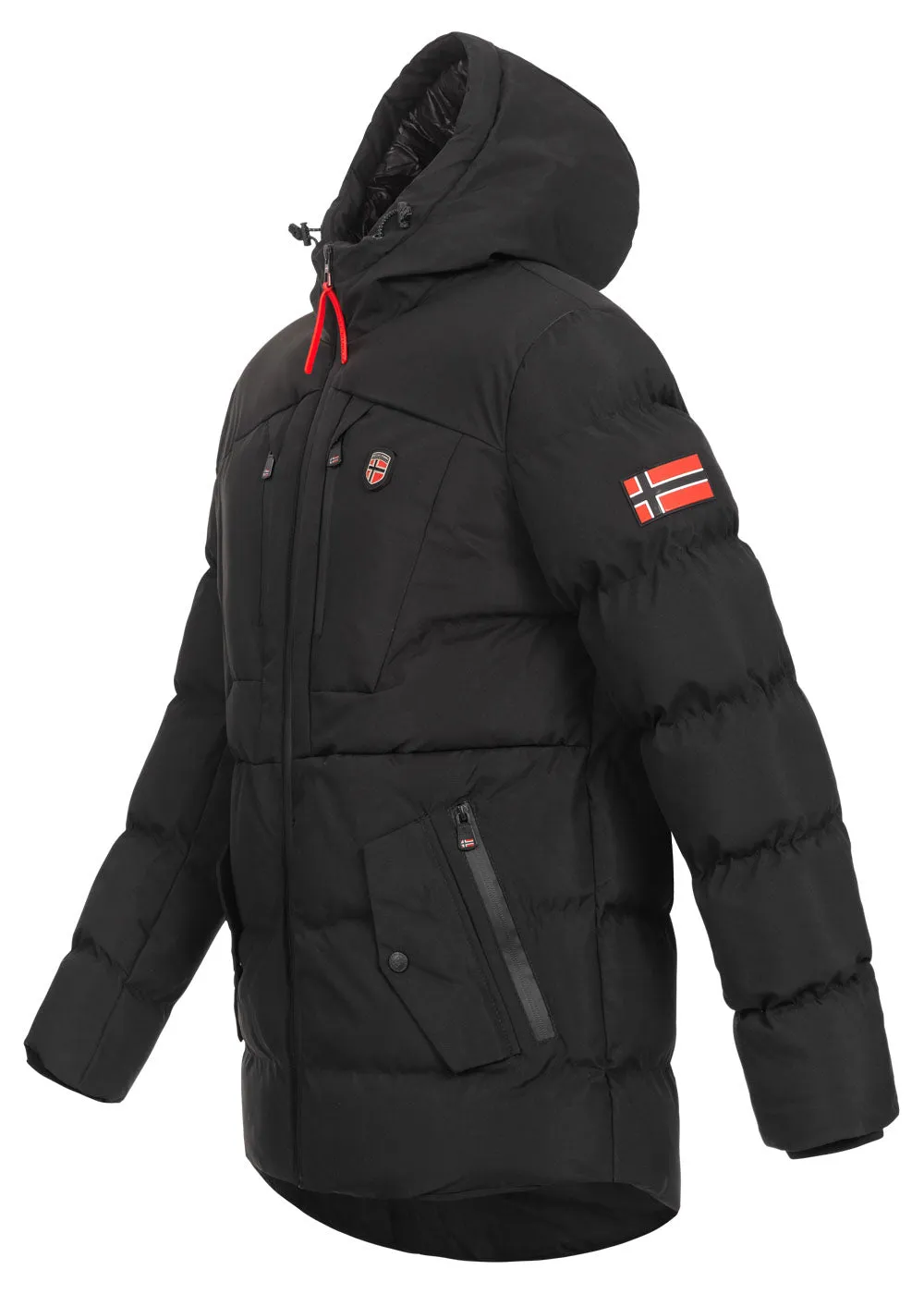 Geographical Norway Cachot Homme - Parka Noir