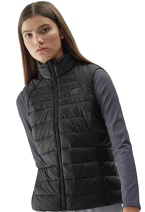 gilet 4F 4FAW23TVESF072 - 20S/Deep Black - women´s