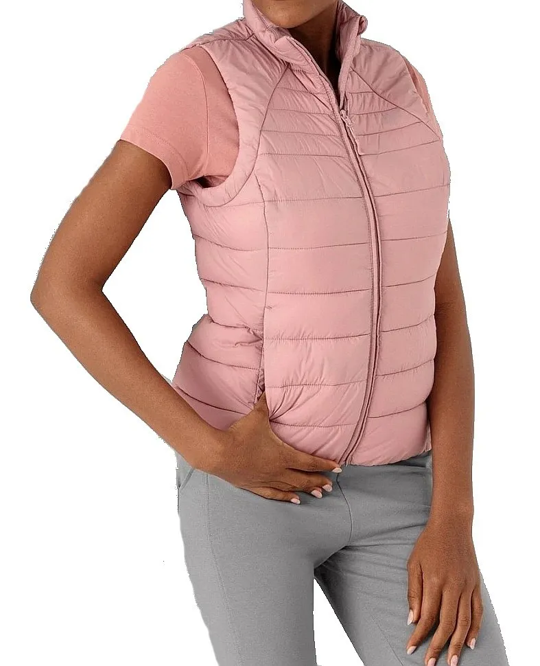 gilet 4F 4FAW23TVESF072 - 56S/Light Pink - women´s