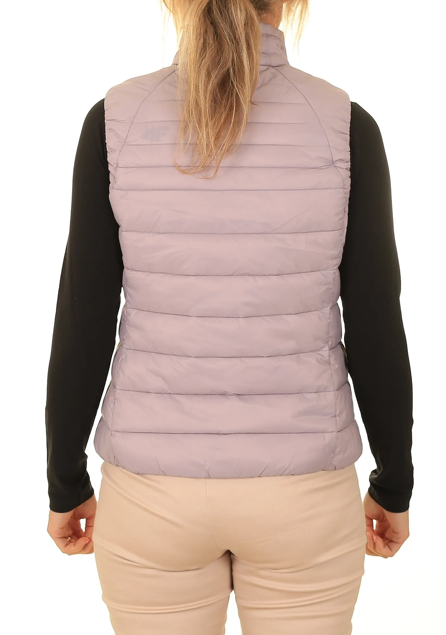 gilet 4F 4FAW23TVESF072 - 56S/Light Pink - women´s