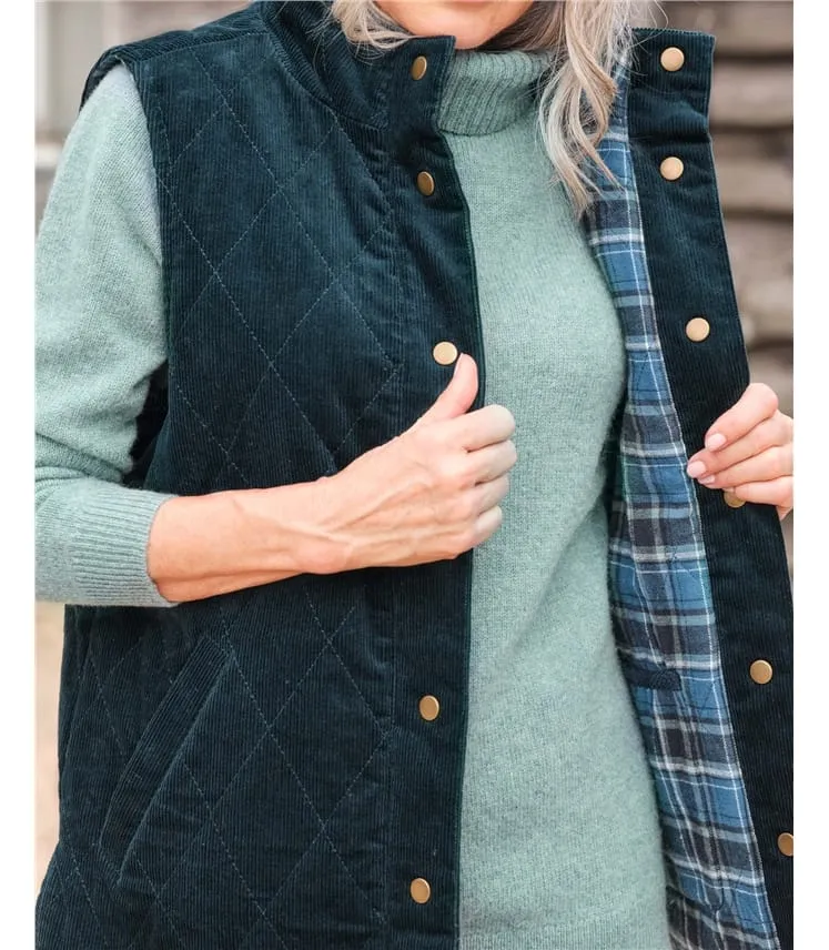 Gilet matelassé réversible - Femme - Coton & élasthanne