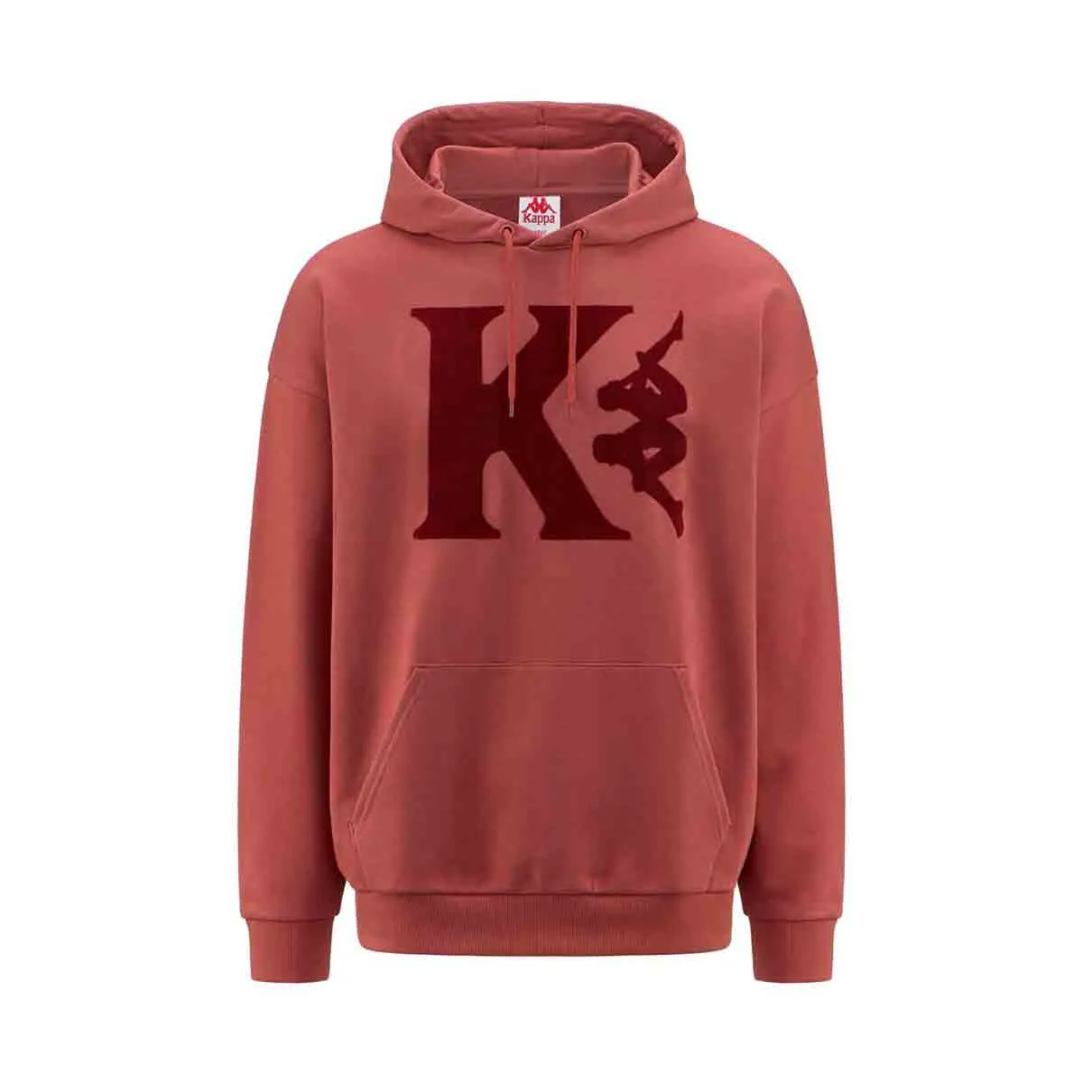 Hoodie Vaste Authentic Marron Homme