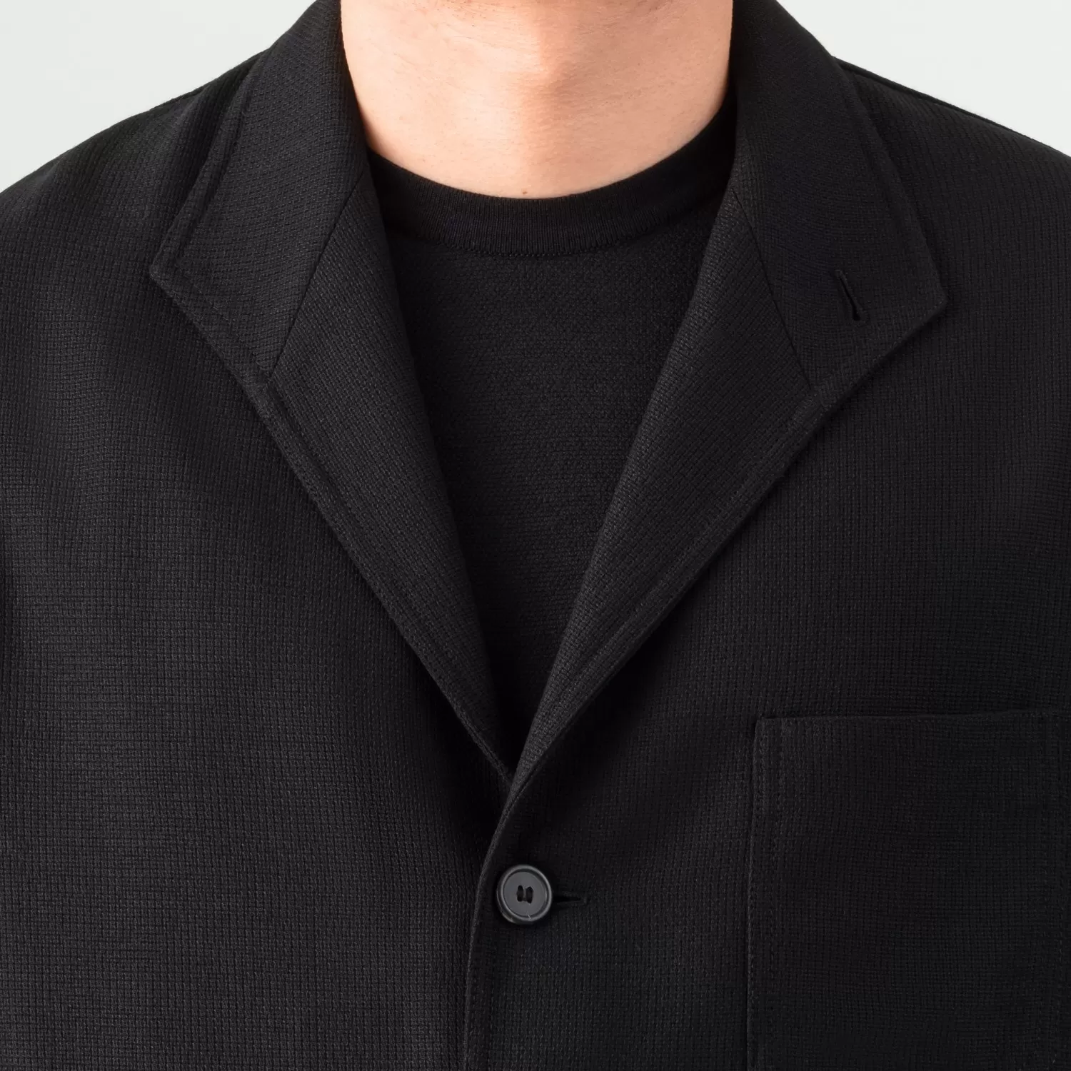 Justo Gimeno : Teba Jacket Fresco : Noir