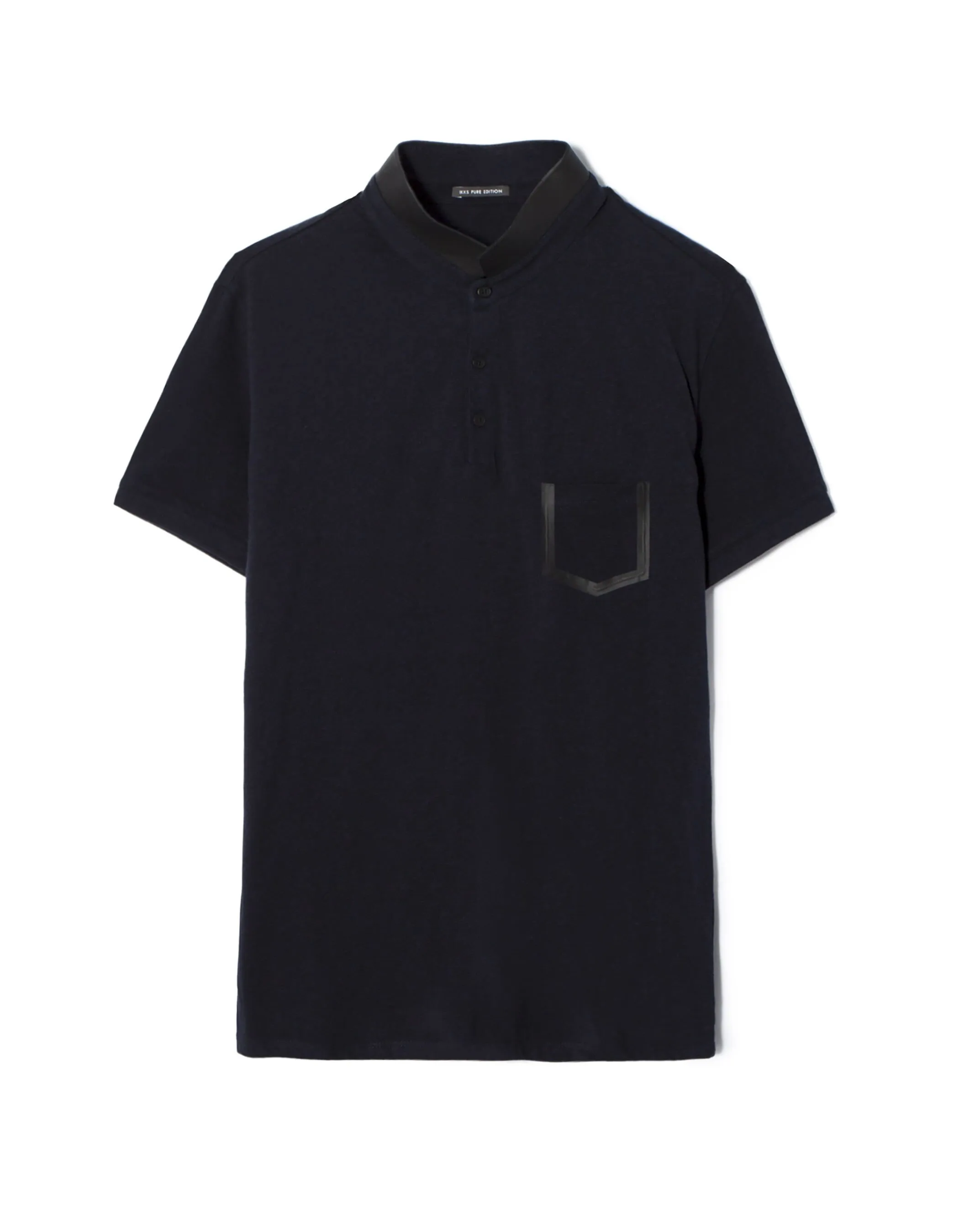 Polo bleu marine homme