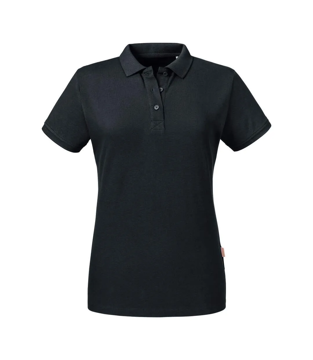 Polo femme noir Russell