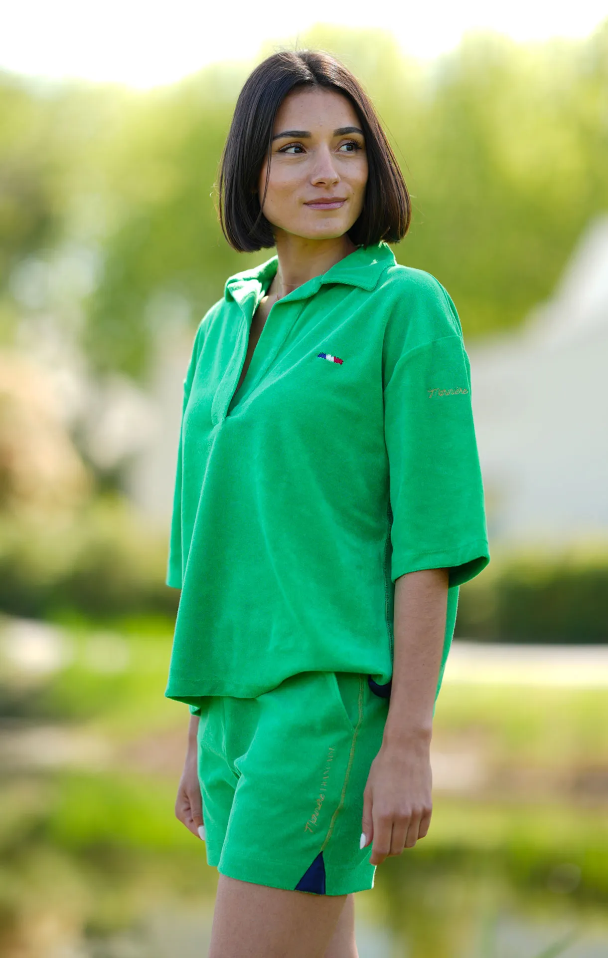 Polo femme ROSEMARIE VERT