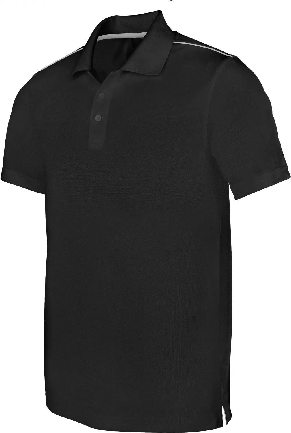 Polo homme sport - PA480 - noir - manches courtes 