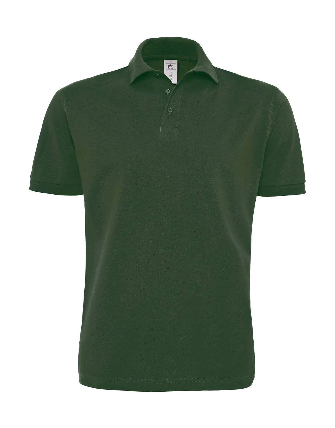 Polo lourd manches courtes - homme - PU422 - vert bouteille 