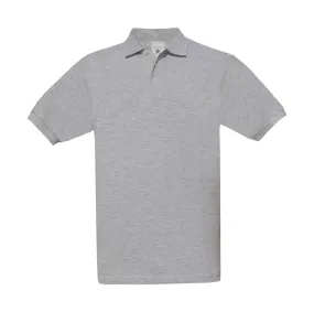 Polo manches courtes - homme - PU409 - gris chiné foncé 