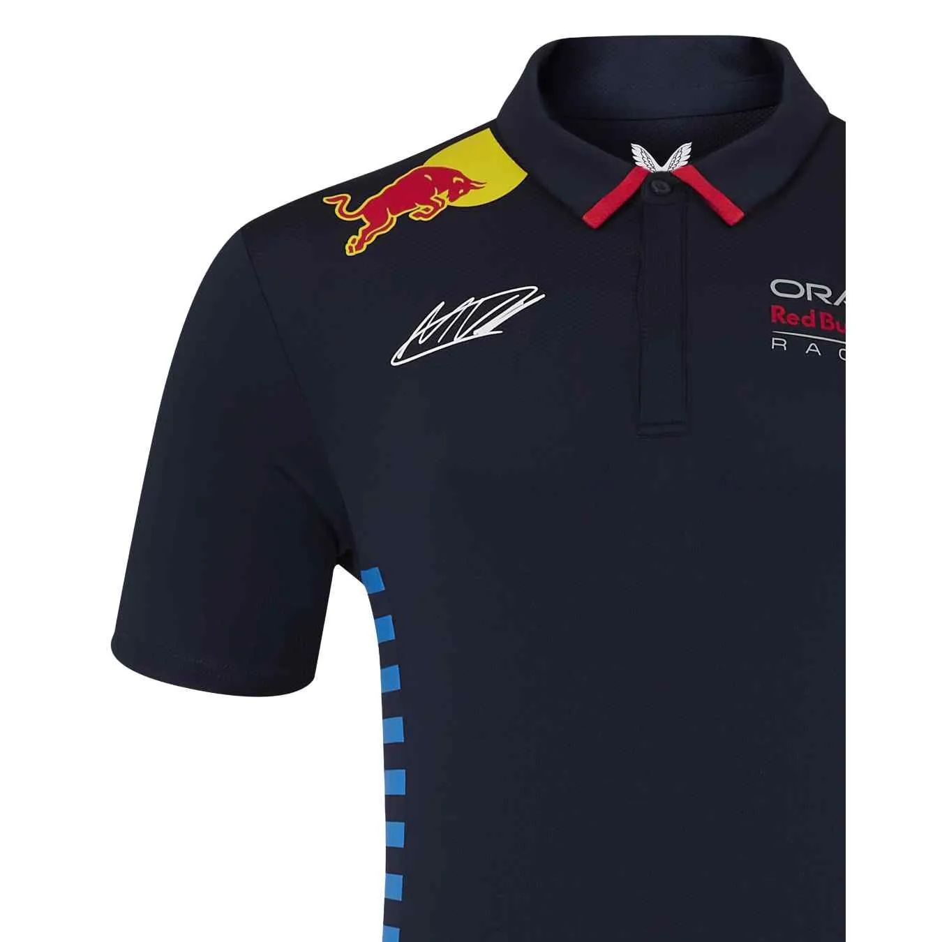 Polo RED BULL Castore Max Verstappen Bleu pour Homme RBR24_PLH_MVE