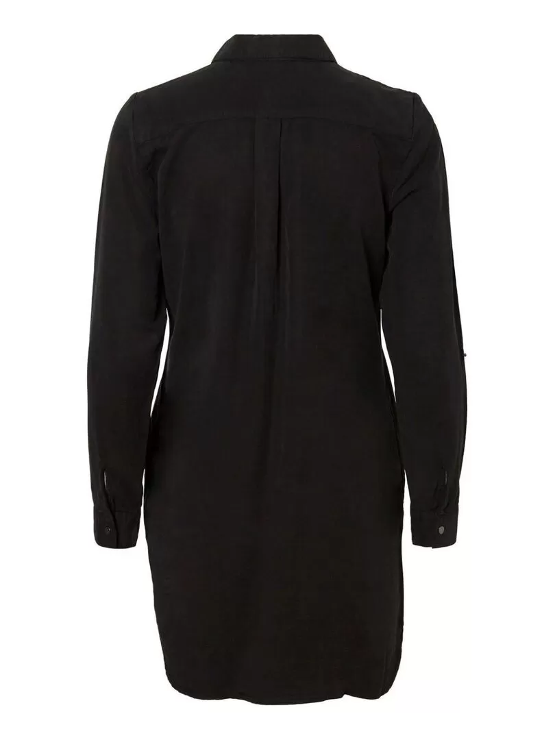 Robe courte en jean Vero Moda - Noir Noir