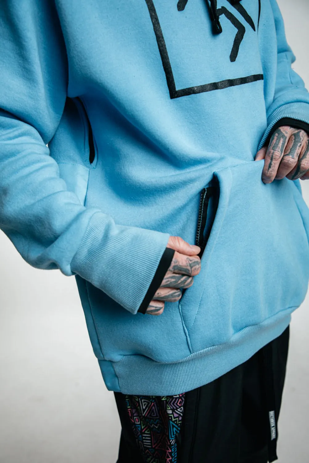 Shredduh Hoodie 2.0 Oiseau bleu