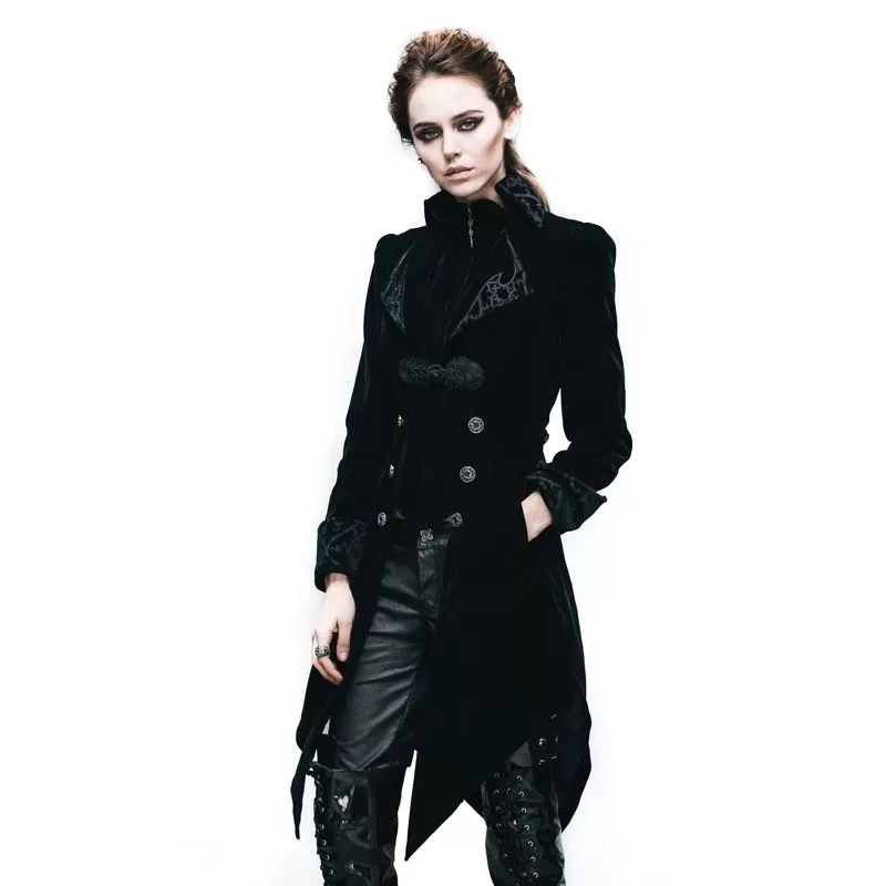 Steampunk Veste Noire