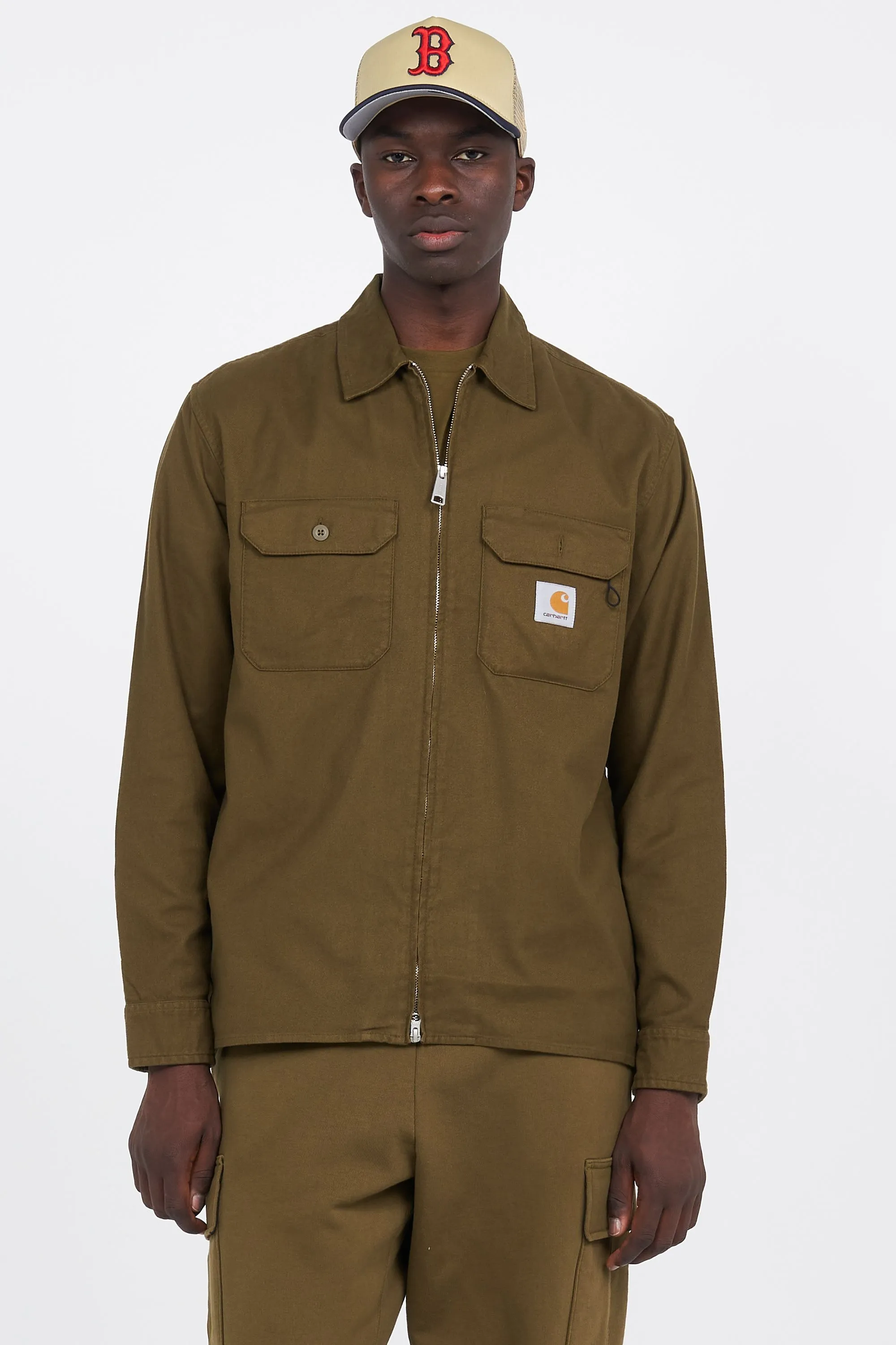 Surchemise Kaki Carhartt Wip - Homme | Citadium