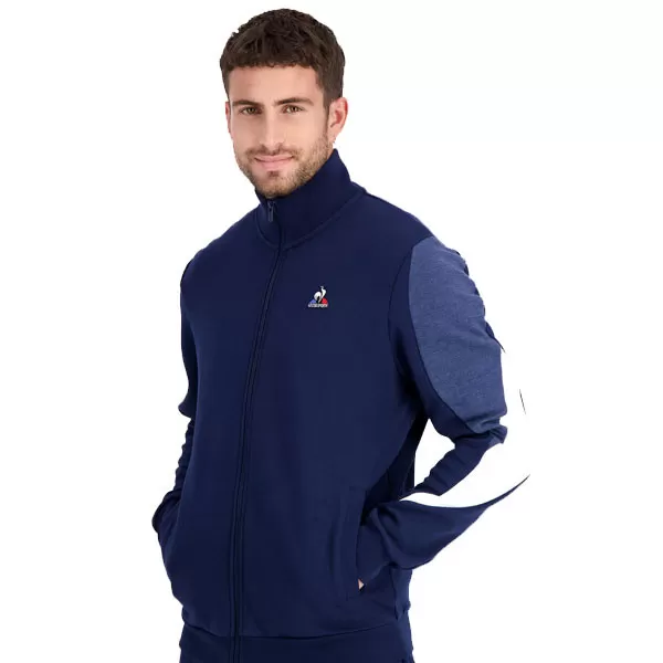 Sweat zippé / veste de survêtement Le Coq Sportif N1 Saison marine