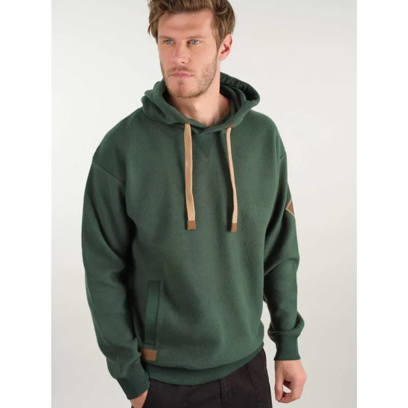 Sweat à capuche polaire duc vert homme - Deeluxe | wimod