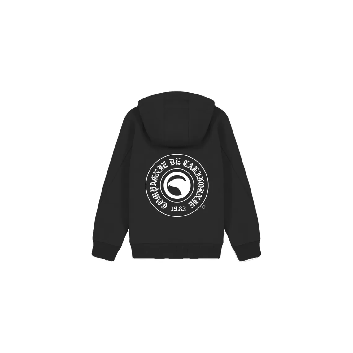 Sweatshirt Kids Sweat Zip Capuche Gotea noir  | 3 Suisses