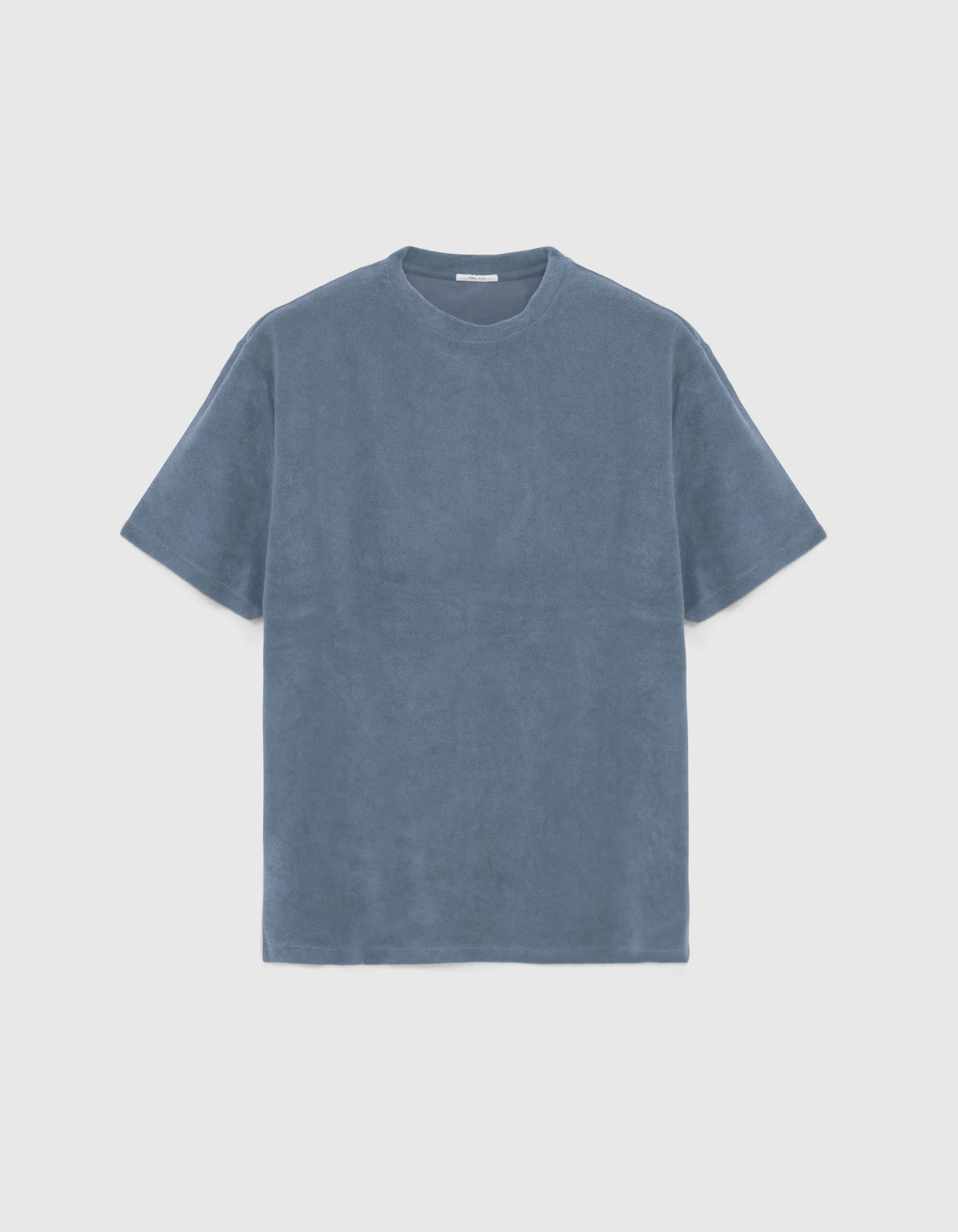 T-shirt light blue en éponge Homme